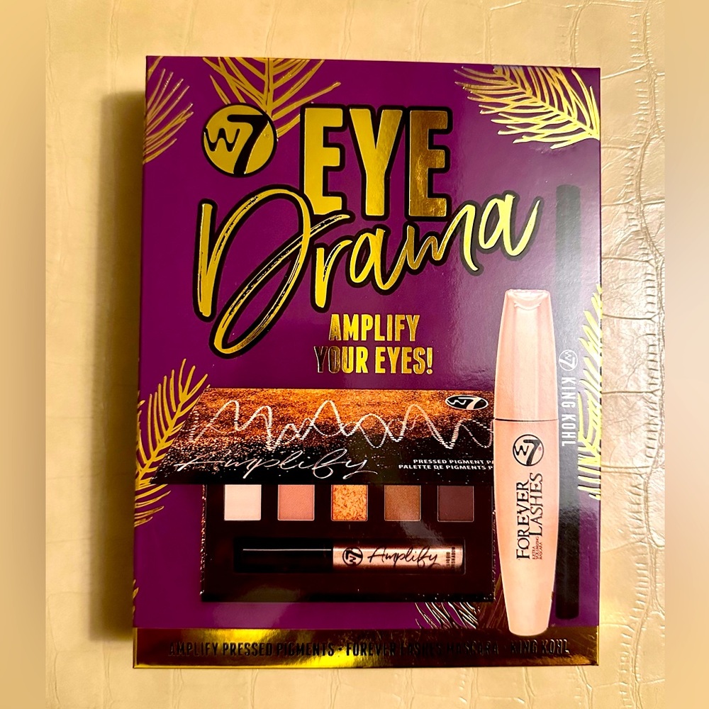 W7 Eye Drama Cosmetic Bundle- 3 pieces included